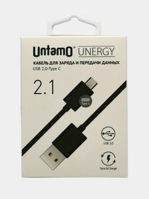 фото Кабель USB2.0 - Type C Untamo UNERGY 2.1A