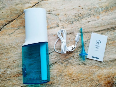 фото Портативный Ирригатор Xiaomi Dr Bei Portable Water Flosser Серебристый (GF3)