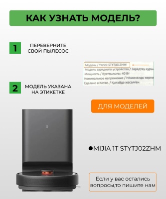 фото Резервуар воды для робот пылесоса Xiaomi Mijia 1T STYTJ02ZHM (б/у)