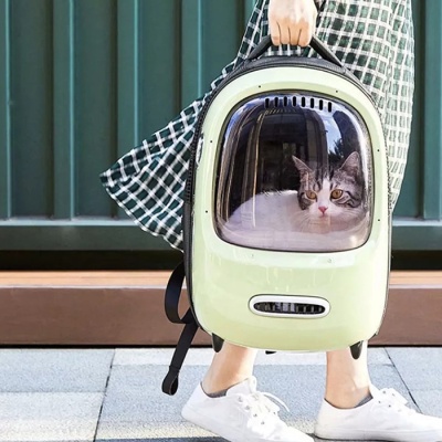 фото Рюкзак-переноска для животных Xiaomi Petkit Fresh Wind Cat Backpack  P7701 Green