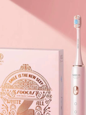 фото Электрическая ультразвуковая зубная щетка Xiaomi Soocas X3U Pink Set Limited Edition Facial розовый