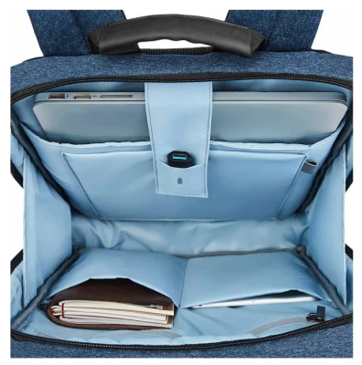 фото Рюкзак Xiaomi 90 Points Classic Business Backpack (синий)