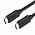 фото Кабель UGREEN US286 USB 2.0 Type C to Type C Cable Nickel Plating 1.5m (Black)