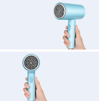 фото Фен для волос Xiaomi SMATE Hair Dryer SH-1802 (голубой)