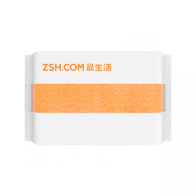 фото Полотенце для лица, рук Xiaomi ZSH, Хлопок, 33x76 см, оранжевый