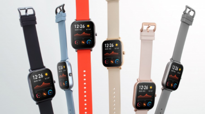 фото Смарт часы Amazfit GTS Obsidian Gray