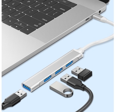 фото USB-концентратор с портами USB Type-C 3,0, 3,1, 3/4
