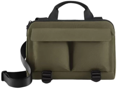 фото Сумка Xiaomi Ninetygo 90 Points Ultralight Embossed Crossbody Bag  (зелёная/чёрная)