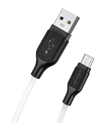 фото Кабель MicroUSB BOROFONE BX42 (Черный)