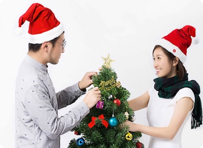 фото Танцующая рождественская шапка Xiaomi Magic Fun Christmas Red Hat