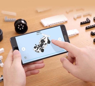 фото Умный конструктор Болид Xiaomi Building Blocks D3 Race