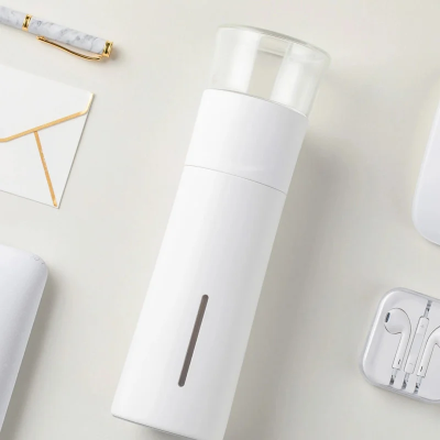 фото Заварочный термос Xiaomi Pinztea Tea Water Separation Cup 300ml White